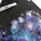 Black Alcohol Ink Paper 25 Sheets Heavy Black Art Paper for Alcohol Ink & Black Watercolor Paper, Synthetic Paper A4 8x12 Inches (210x297mm), 200gsm Cardstock